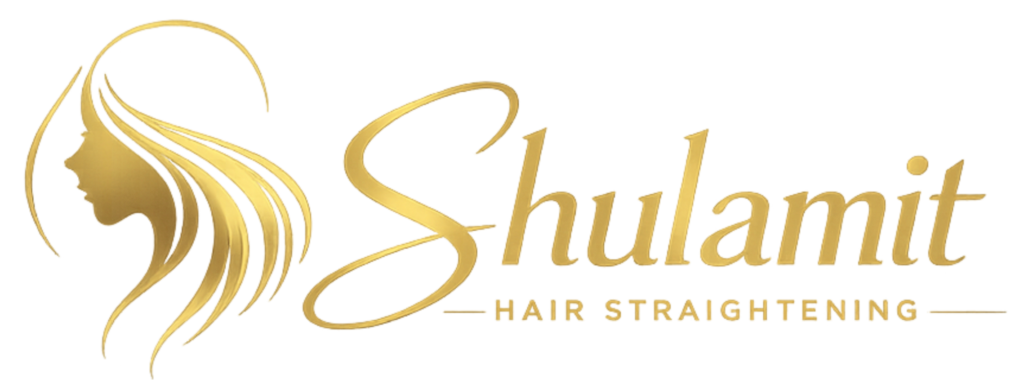 Shulamit Hair Straightening gold logo icon